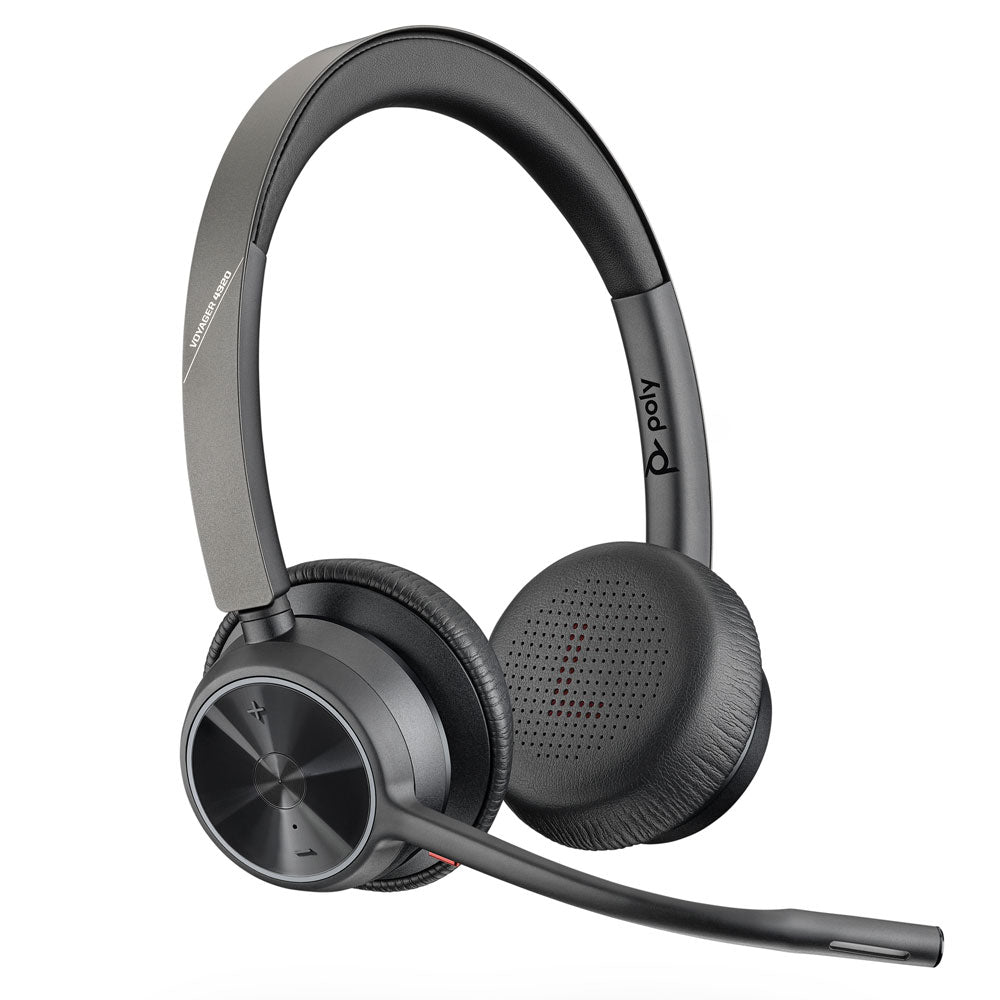 【未使用品】Poly Voyager 4320 UC Poly Voyager 4320 UC USB Bluetooth Headset– Best4Headsets