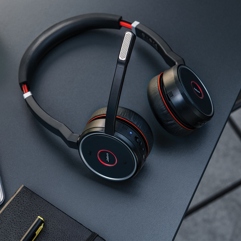 Jabra Evolve 75SE USB Stereo Headset Inc Charging Stand