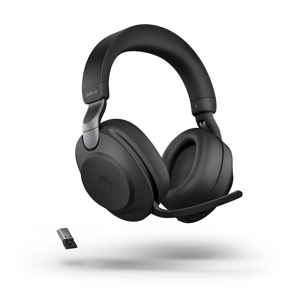 Jabra ヘッドホンJabra Evolve2 85 Jabra Evolve2 85 Wireless PC Headset – Noise Cancelling Microsoft