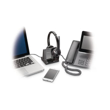 Poly Savi 8220 OFFICE UC DECT Binaural Headset - Refurbished