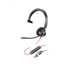Poly Blackwire 3310 USB-C/A Monaural Headset