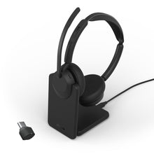 Jabra Evolve3 45 UC USB-A Stereo Headset - Inc Charging Stand