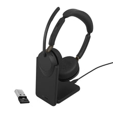 Jabra Evolve3 65 UC USB-A Stereo Headset - Inc Charging Stand