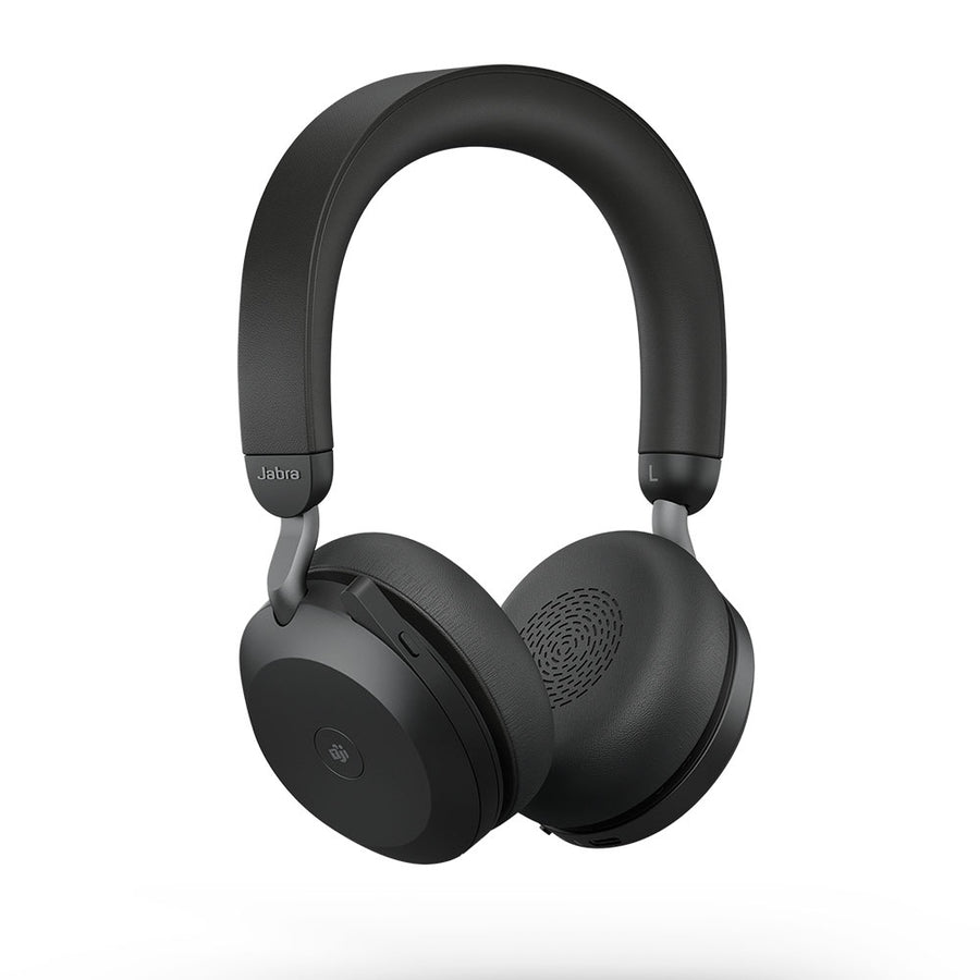 Jabra Evolve2 75 USB MS Stereo Headset, Including Charging Stand