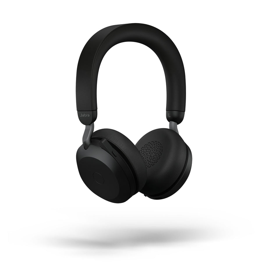 Jabra Evolve2 75 USB UC Stereo Headset, Including Charging Stand