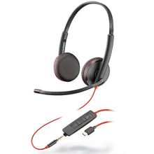 Plantronics Blackwire C3225 USB-C / 3.5mm Binaural Headset