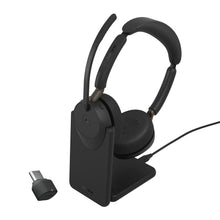 Jabra Evolve3 65 Teams USB-C Stereo Headset - Inc Charging Stand
