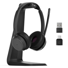 EPOS IMPACT 1000 USB-C/A MS UC ANC Bluetooth Stereo Headset - With Wireless Charging Stand