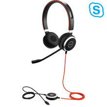 Jabra Evolve 40 3.5mm/USB-C Duo Headset