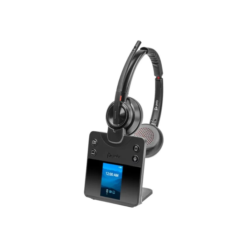 Poly Savi 8420-UC OFFICE Binaural DECT Headset– Best4Headsets
