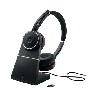 Jabra Evolve 75SE USB Stereo Headset - Inc Charging Stand