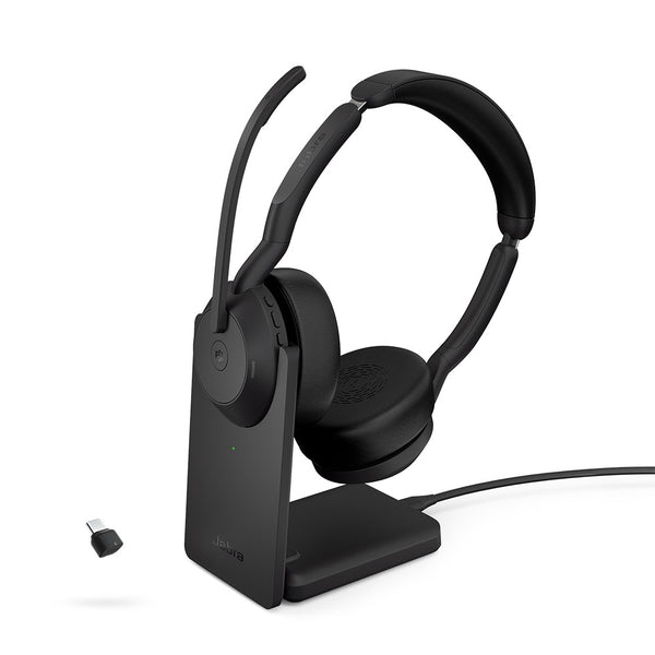 ヘッドホン Jabra Evolve2 55 Jabra Evolve2 55 USB MS Stereo Headset - Inc Stand– Best4Headsets