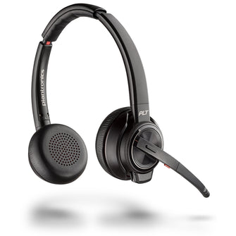 Poly Savi 8220 OFFICE UC DECT Binaural Headset - Refurbished