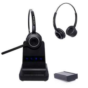 JPL Element-X500 Wireless Monaural DECT Telephone Headset - Phone, Bluetooth & Binaural Headband